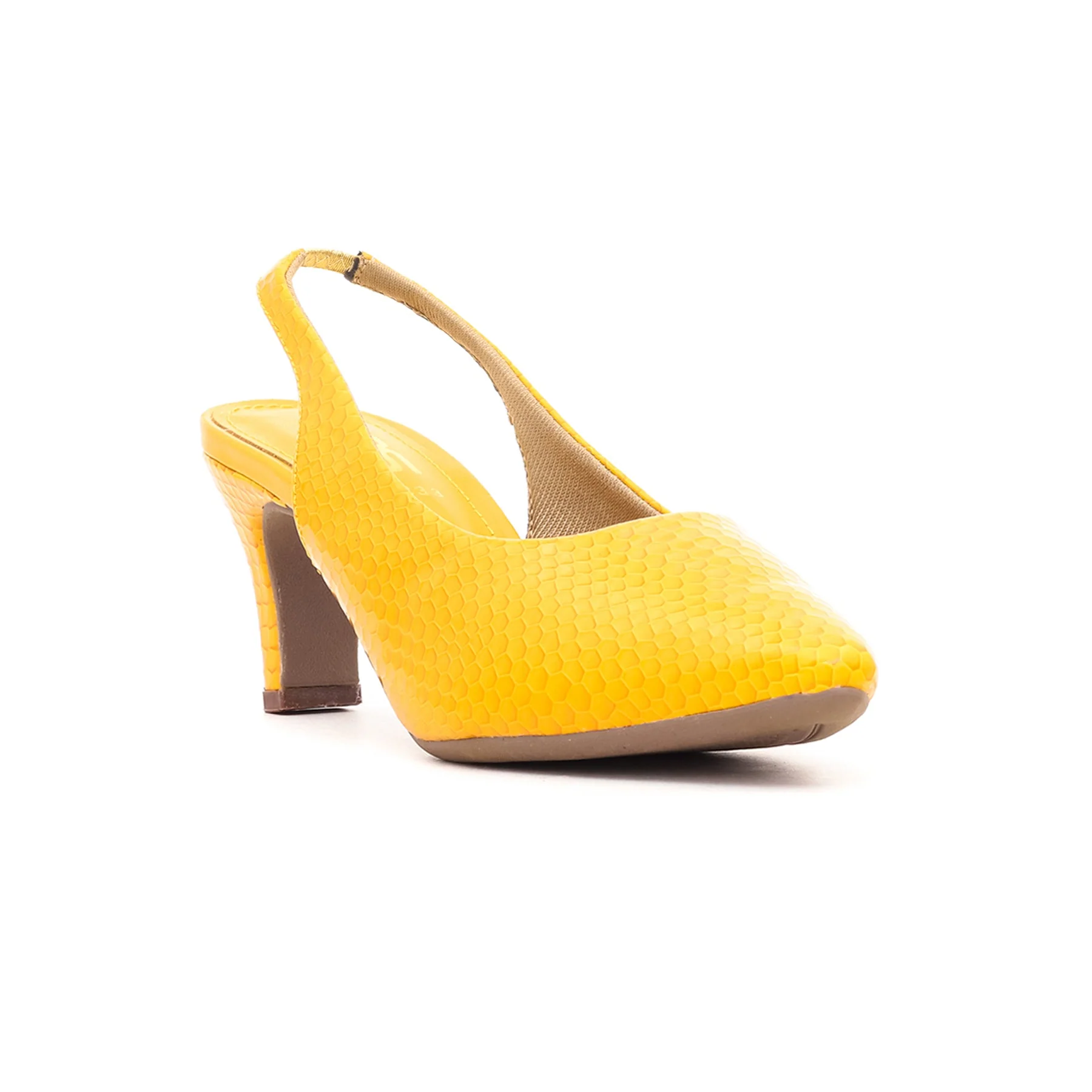 Yellow Back Open Shoes WN5233 - Image 2
