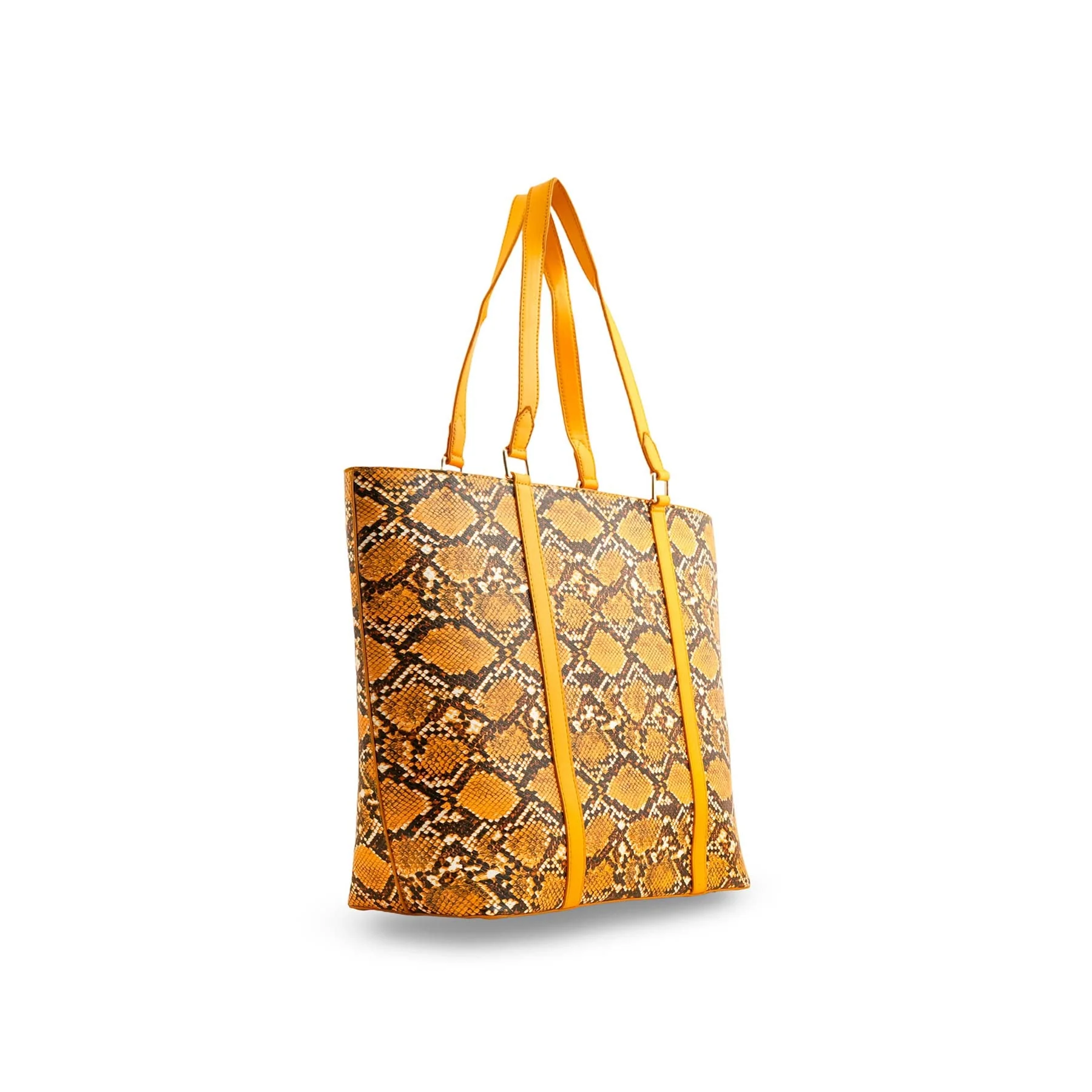 Yellow Women Formal Shoulder Bag P55671 - Image 3